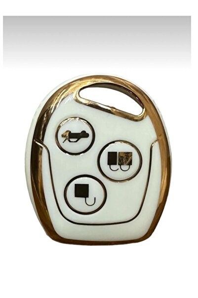 ÖZEN KEYS غطاء مفتاح السيارة فييستا موندو فوكس ترانزيت فيوجن باللون الذهبي ال...
