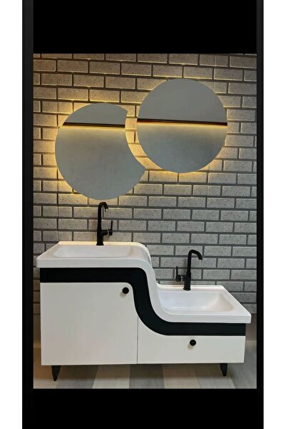 TEKDEKOR Z Lavabo/Abdest lavabo çocuk yaşlı engelli lavabosu 115 × 45 cm antr...