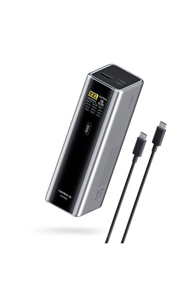 Cuktech بنك طاقة فائق بسعة 20000 مللي أمبير، 3 منافذ، شاحن كمبيوتر محمول بحد ...