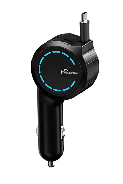 mpBLBERRI 30W PD Car Charger with USB-A & USB-C