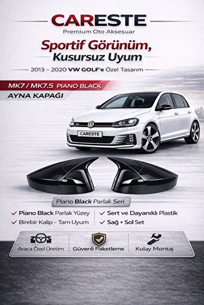 CarEste VOLKSWAGEN GOLF-7 2013-2020 MODELLER YARASA AYNA KAPAĞI