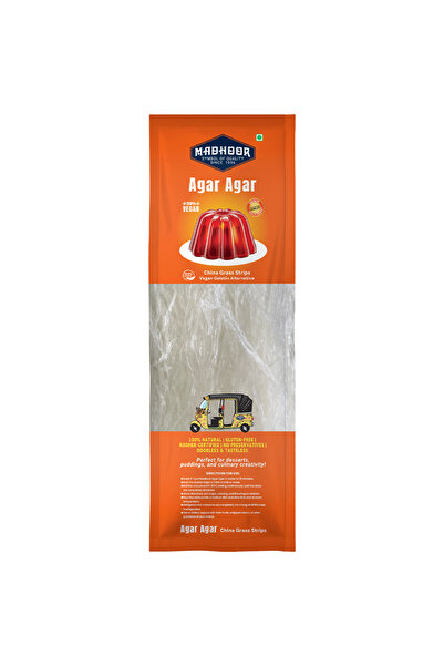 MADHOOR AGAR AGAR STRIP 25GM