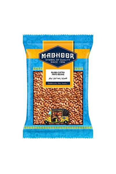 MADHOOR Rajma Chitra Mottled Creamy Kidney Beans Punjabi Staple (500g)