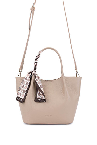 Tamer Tanca Women's Faux Leather Mink Handbag