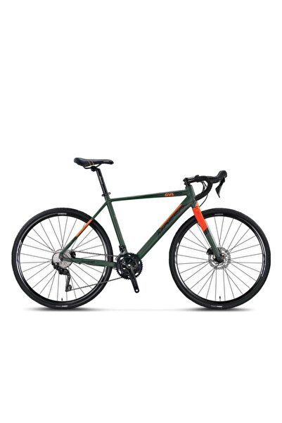 Mosso GVL700-GRX400 ERKEK YARIŞ BİSİKLETİ 500H HD 28 JANT 20 VİTES HAKİ TURUNCU
