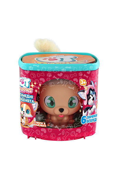 BapronBaby® Set de joaca cu figurina catelus QT Puppies Bella