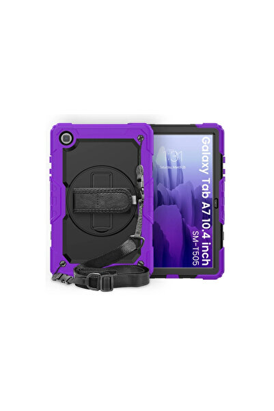 byhodi Samsung Galaxy T500 Tab A7 10.4 Case Pars Tablet Cover - Purple