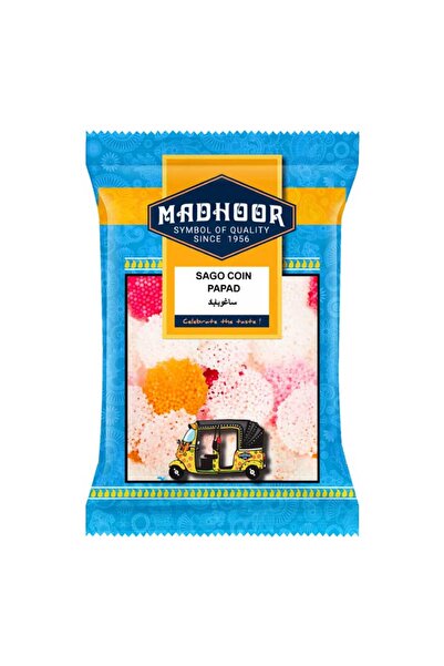MADHOOR ساجو باباد ملون 200 غرام