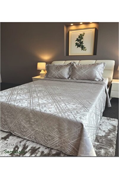 diabella Sarmaşık 3 Piece Double Chenille Pique Set