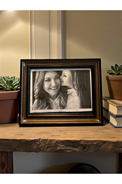 decolife Brown Frame, Photo Frame, Memory Frame, Picture Frame, 21X15 Frame