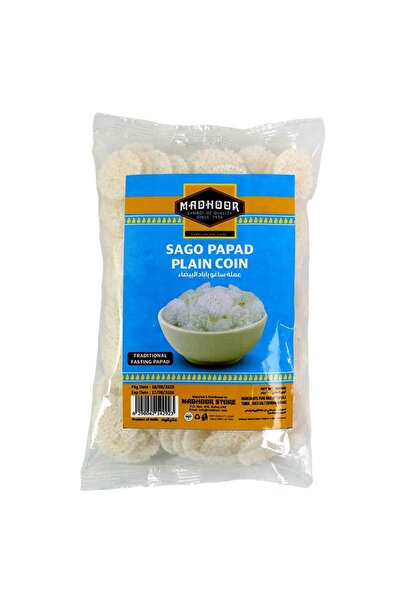 MADHOOR رقائق ساجو باباد سادة 200 غرام