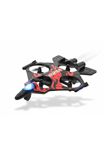 Primo "Fighter Plane" drone with remote control, quadcopter fighter design, o...