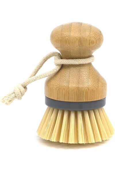 Arabest مجموعة من فرش تنظيف خشبية قابلة للاستبدال (عبوتان) لغسل الأطباق والمطبخ