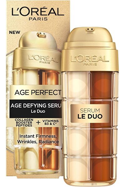 L'Oreal Paris Age Perfect Le Duo Yaşlanma Karşıtı Çift Etkili Serum 30 ml