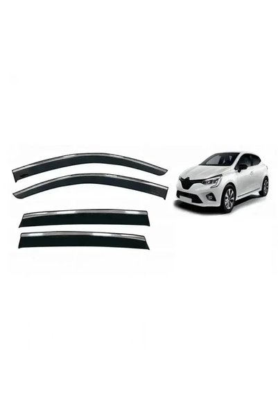 Niken KROMLU CAM RÜZGARLIĞI RENAULT Clio 5 V 2020 - 2024 YILLARI ARASI ARASI 4LÜ