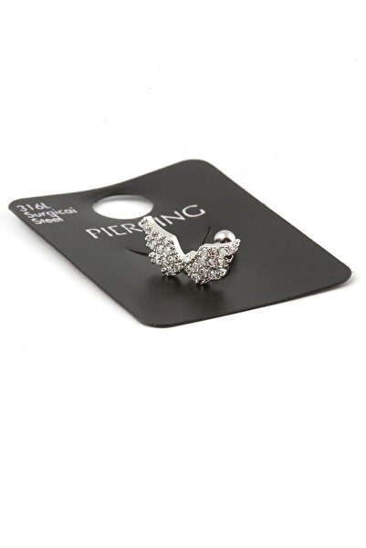 THE ORIGINALS 316L Cerrahi Çelik Tragus Piercing Melek Kanatları Figürlü Zirk...
