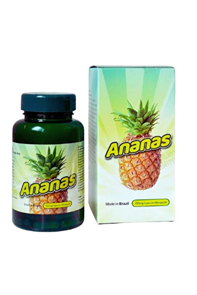 Ananas كبسولات للتحكم بالوزن 450 ملغ، 50 كبسولة