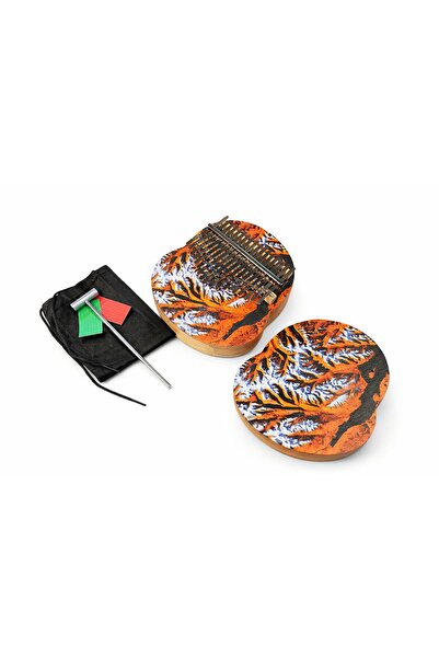 Karin 17 Tuşlu Kalimba Grafit Desenli (EPOK)