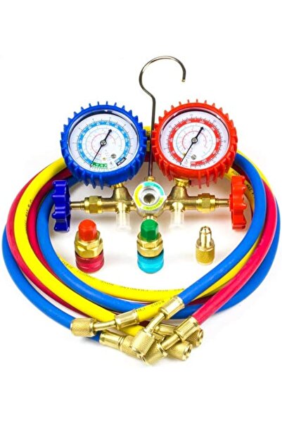 Ziss A/C Diagnostic Manifold Gauge Set for Refrigeration Charging