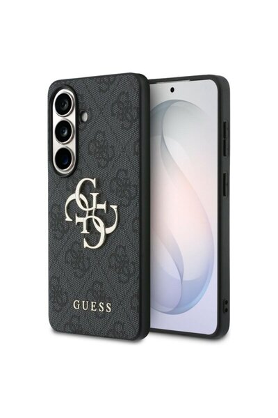 Guess Original Case for Samsung Galaxy S26 Plus Hardcase 4G Big Metal Logo, B...