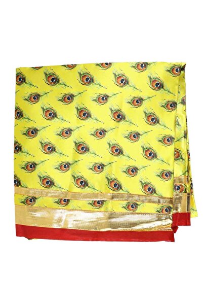 MADHOOR Pooja Velvet Seating Mat Asan Floor Cushion Large (Model 6000)