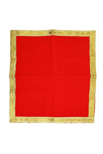 MADHOOR Pooja Velvet Seating Mat Asan Floor Cushion Small (Model 1000)