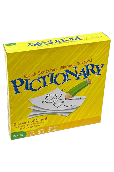 Creative World Toys Joc de desen și ghicit, Pictionary, pentru familie și pri...