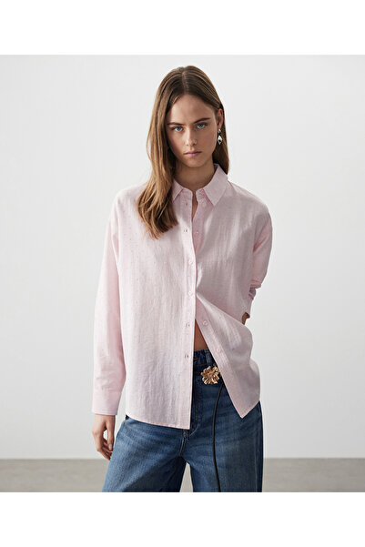 MISS IPEKYOL Hotfix baskılı gömlek