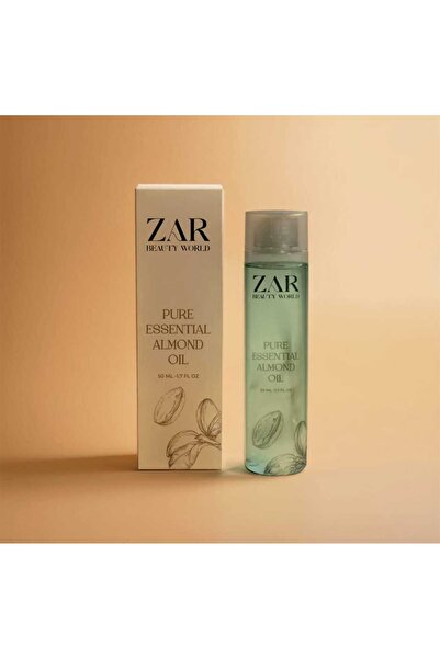 ZAR BEAUTY WORLD Organic Pure Almond Oil for Hair and Skin