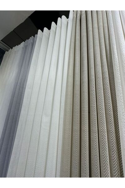 Belvedere Herringbone Knitted Tulle, Tight Pleated Wrinkle-Free Tulle, New Se...