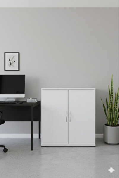 KZY Mobilya 4 Bölmeli Ofis Dolabı,Evrak Dolabı