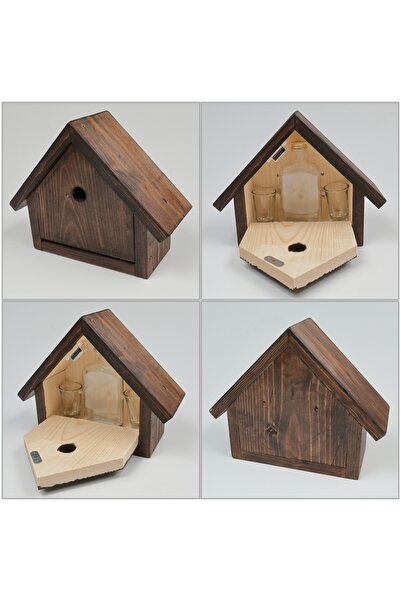 LimArt Support glass and 2 cups - 1x200 ml, 2x40 ml - 28.5x22.5 cm