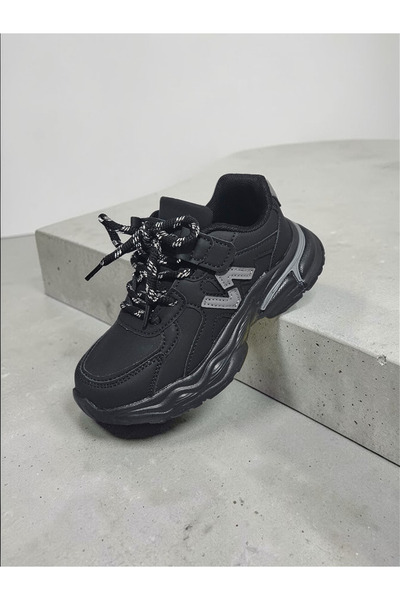 OEM Adidași copii,Piele ecologică, Talpă din spumă Ușoară, Inchidere cu șiret...