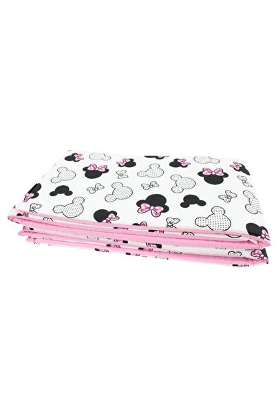 PRICHINDEL Set de 2 protecții laterale, Prichindel, Minnie, roz, 120x60cm