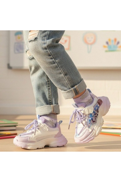 OEM Children's sports shoes, breathable, versatile, eco- Leather and textile,...