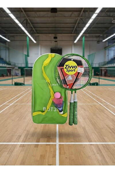 Zivvo Комплект за бадминтон с чанта Комплект ракети 2 ракети I 2 + 1 топка I ...