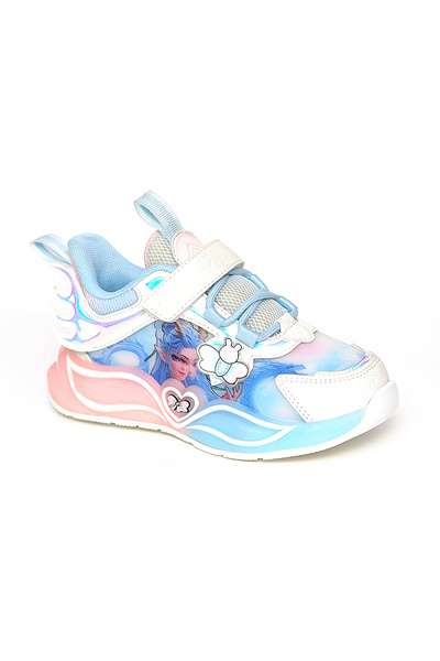 pepino 2205 Girls' Baby Blue Lighted Sports Shoes