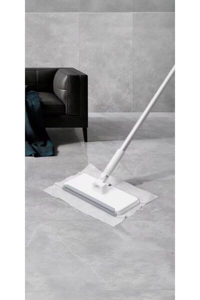 RSC MARKETİM Tüm Bezleri Kendi Alabilen Otomatik Mop Yüzey Temizlik Havlusu K...