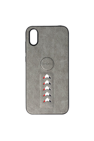 SEP Case TPU Leather Arrow Huawei Y5 2019 Gray