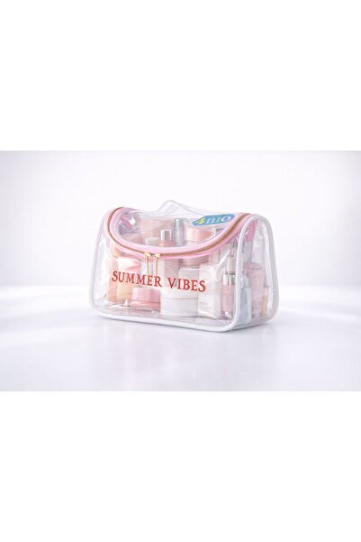 4nio Transparent Multi-Purpose Bag'Summer Vibes'
