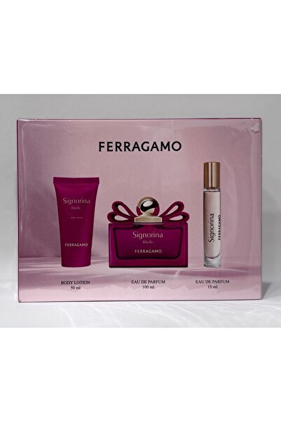 Salvatore Ferragamo Signorina Ribelle 100ml Edp + 15ml Edp + 50ml BL