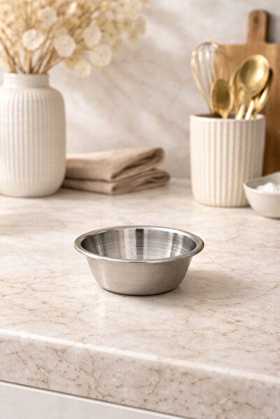 DİVAYS Stainless Steel Sauce Bowl & Condiment Container Mini Bowl 1 Piece