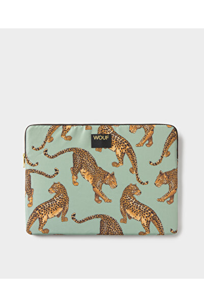 Wouf Emerald Leopard - Laptop Kılıfı 15" & 16"