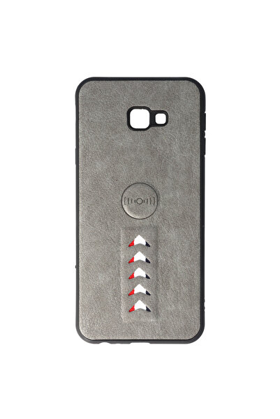 SEP Case TPU Leather Arrow Samsung Galaxy J4 Plus Gray