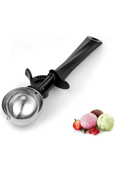 OEM Stainless Steel Ice Cream Scoop Spoon – 60 mm, 55 ml