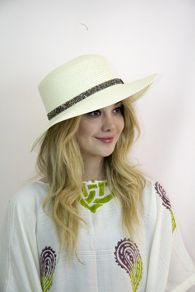 Bay Şapkacı قبعة نسائية من القش 3855