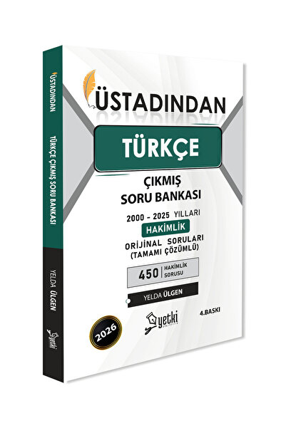 Yetki ÜSTADINDAN TÜRKÇE ÇIKMIŞ SORU BANKASI 2026