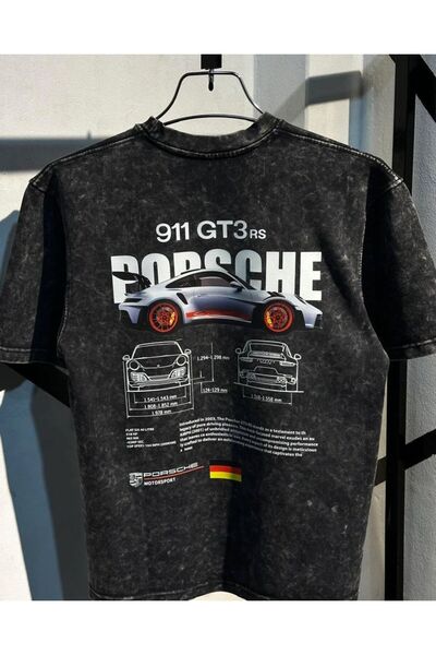 ZEMLİYA Unisex T-shirt με γραφικό σχέδιο και κοντό μανίκι – Καλοκαιρινό μπλου...