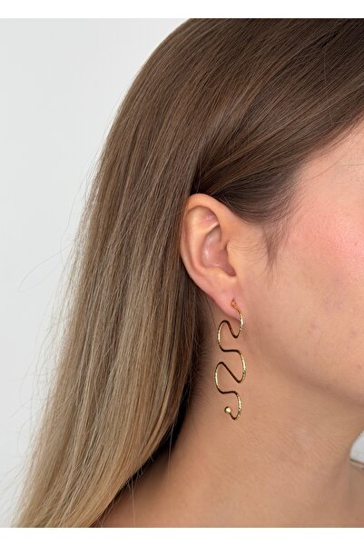 KİLİGİSTANBUL Thin Wire Way Earrings