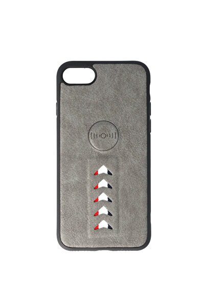 SEP Case TPU Leather Arrow Apple iPhone SE 2022 Gray